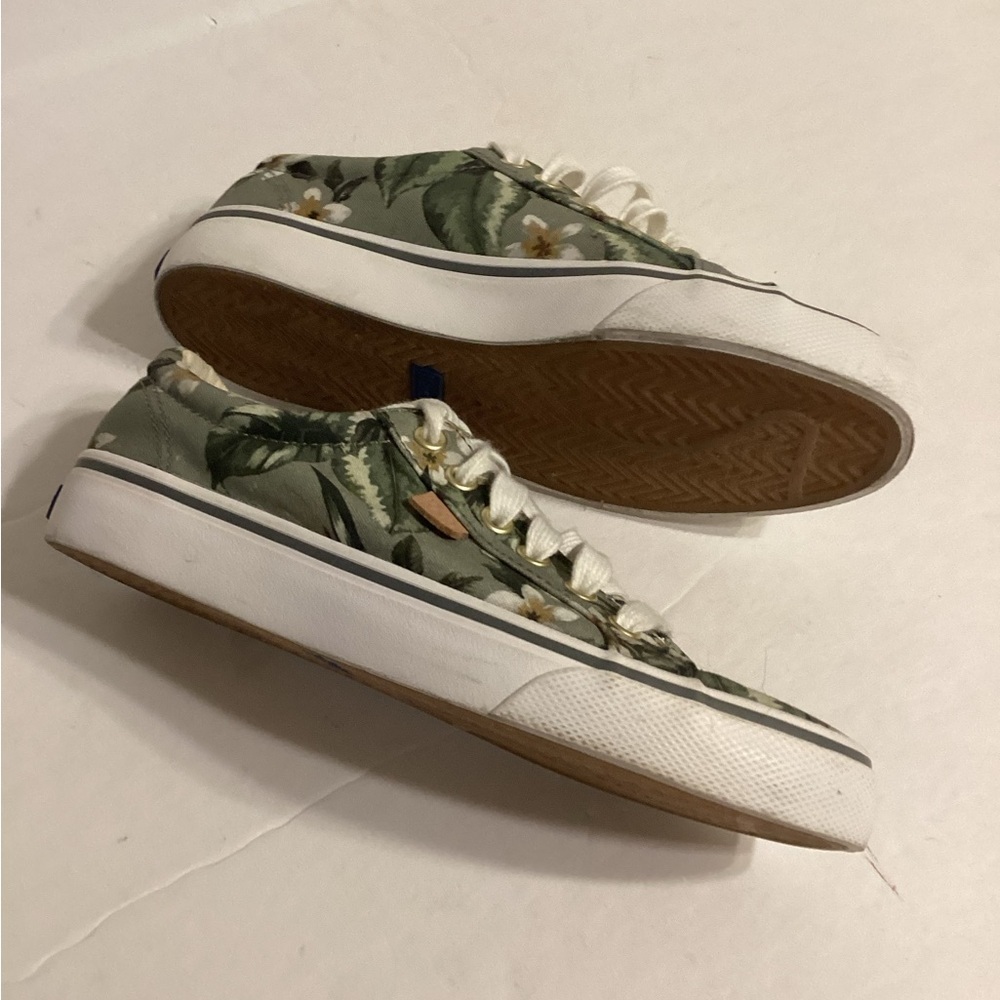 Keds Jump Kick Tropical Sneakers Size 6 Like New - Picture 3 of 7